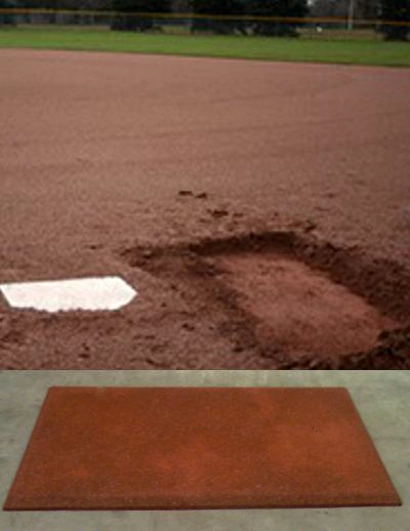 EVERPLAY 3'6'x2 Photo of EVERPLAY Batters Box Mat